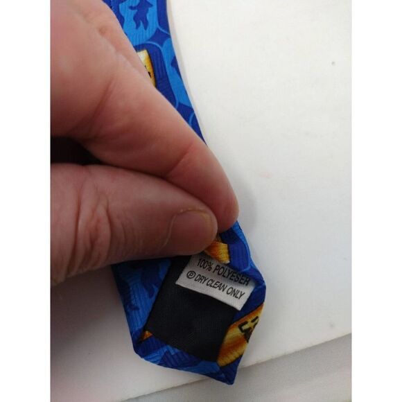 Men Behaving Badly BEER Drinking I love Lager Tie Necktie BBC Television Yoohoo - Picture 5 of 5